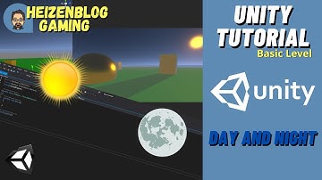 Unity Tutorial 3D - How to Create A Day and Night Sequence