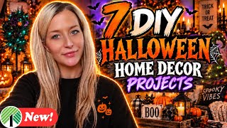 7 *Brand NEW* DIY HALLOWEEN Home Decor Crafts #diy #halloween
