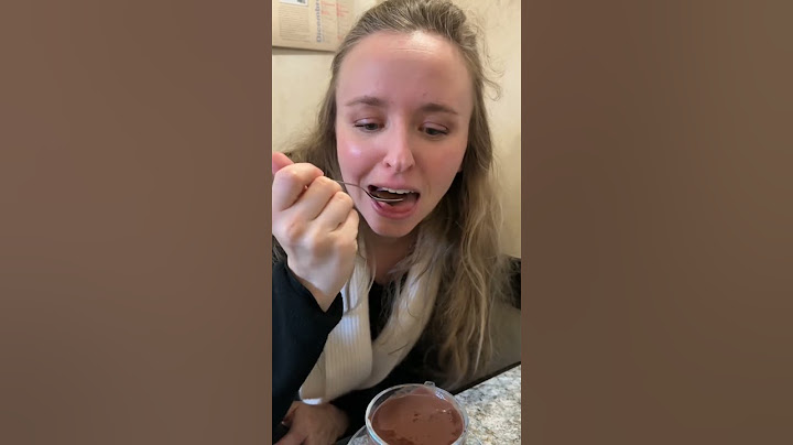 Hot chocolate in Italy