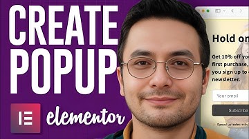 How To Create a Pop Up on Elementor for - 2025 |  FREE for Beginners