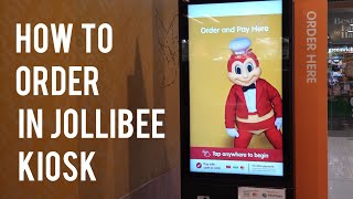How To Order In Jollibee Kiosk