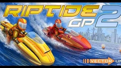 Fully Upgraded Last Hydro Jet (Manta) In Riptide GP 2 - Speed Test [Game For Kids]