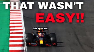 MAX VERSTAPPEN FULL TEAM RADIO AFTER FINISHING P2 FOR THE 2021 Portuguese GP