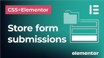 How to store and collect Elementor form submissions | Make a database with filled form data