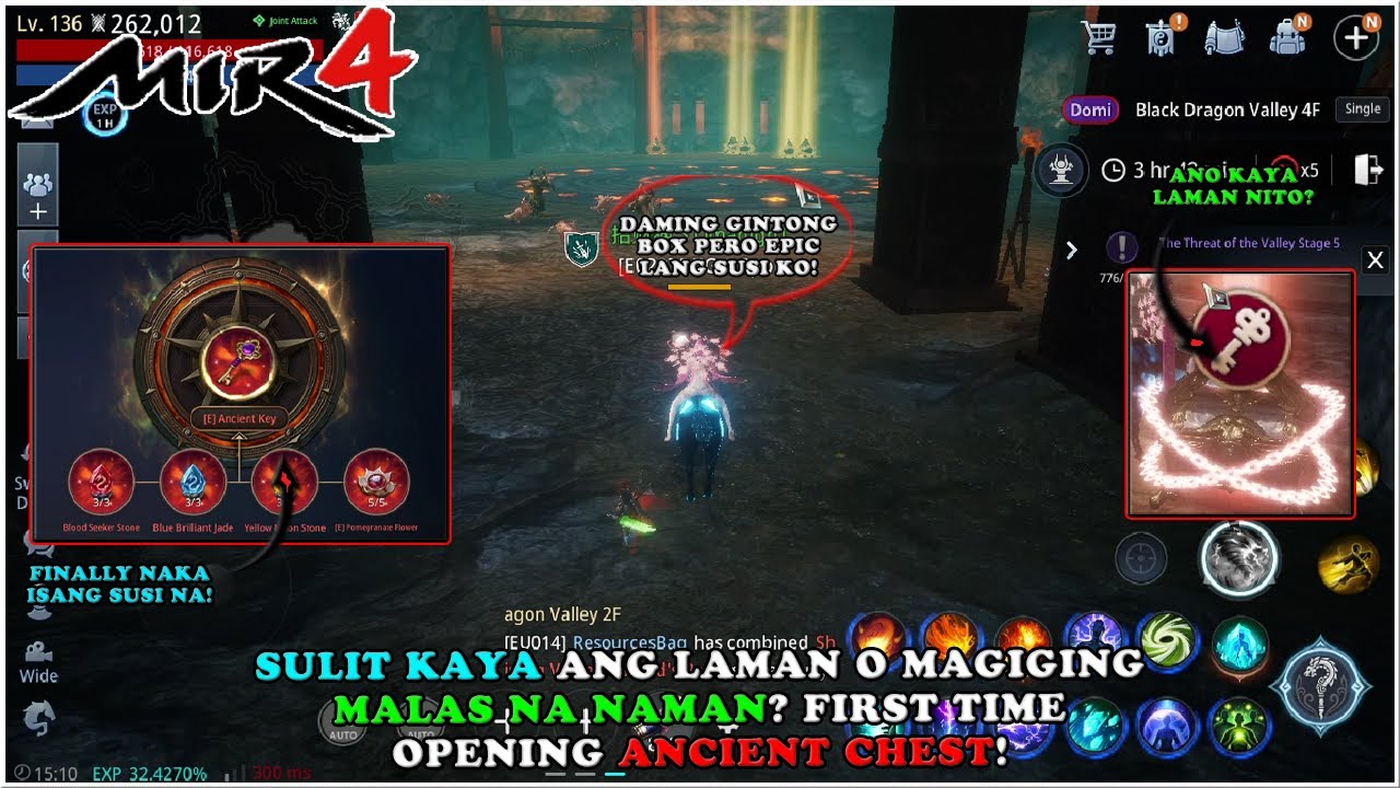 MIR4 - ANCIENT KEY TIME! SULIT KAYA ANG LOOT O BWESIT NA NAMAN SI MYSTEAR? - F2P