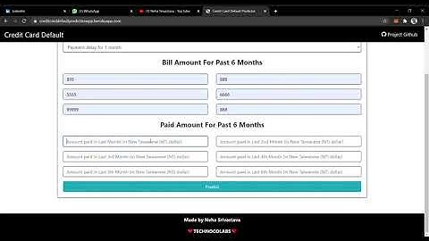 Credit Card Default Prediction end to end project deployment using flask and heroku