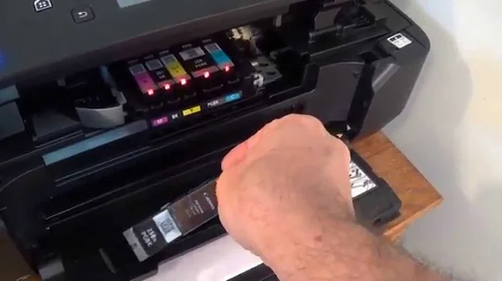 Canon Pixma MG6620: Ink cartridge installation and setup