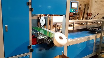 Automatic bobbin paper maxi roll jumbo toilet paper cutting machine