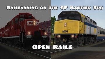 Railfanning On the CP Mactier Sub | Open Rails