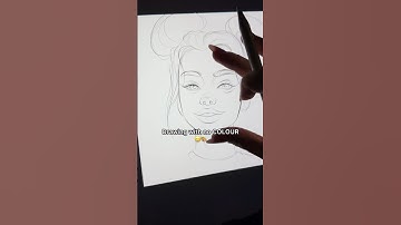 How to draw portrait on procreate