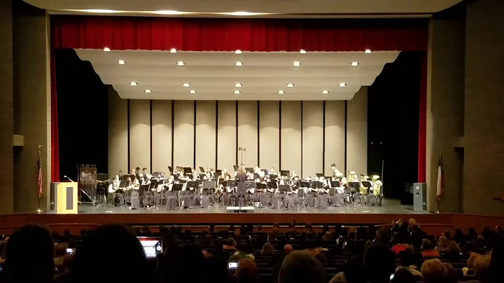 Stiles Middle School Honors Band playing "Joy"