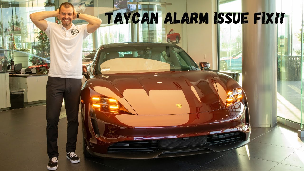 Does Your Taycan Alarm Keep Going Off Do This Simple Temporary Fix 