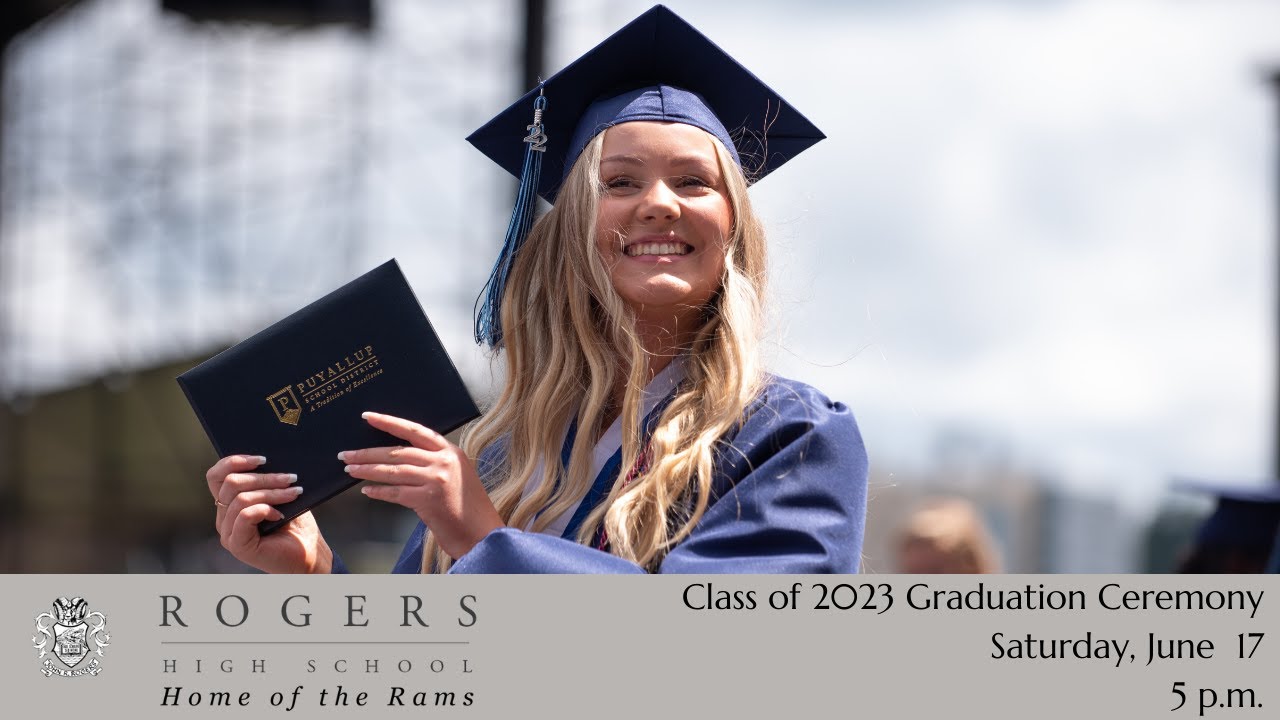 Rogers High School Class of 2023 Graduation Ceremony YouTube