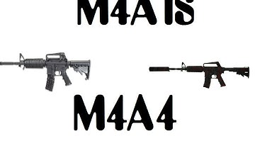 CS:GO- M4A4 vs M4A1-S- Which Should You Use?