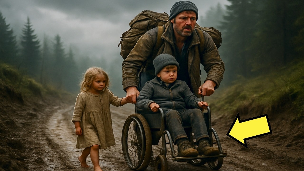 SIN HOGAR… PADRE VIUDO VIAJA 48 HORAS… PERO LO QUE HALLA EN EL BOSQUE…