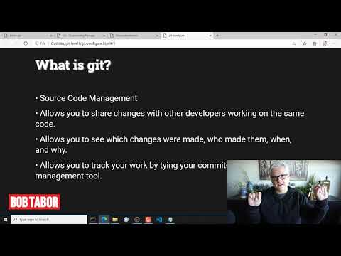 How do I configure git?