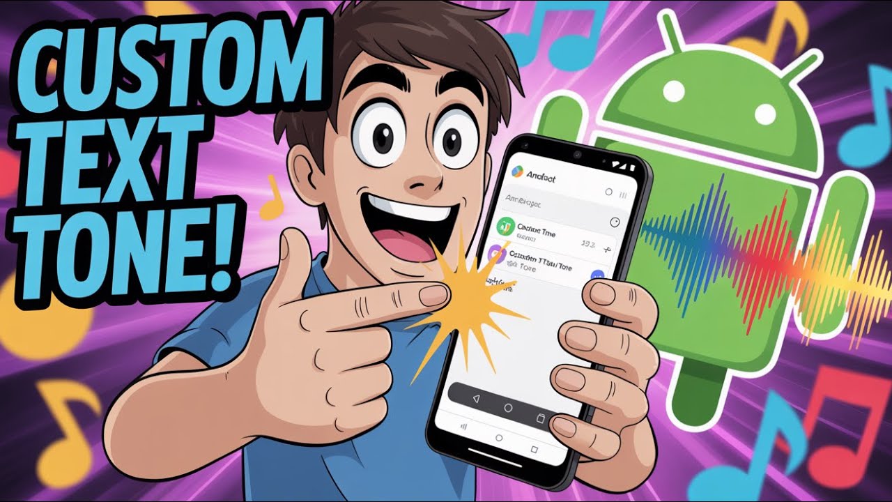 How to Set Specific Text Tone for a Contact on Android YouTube