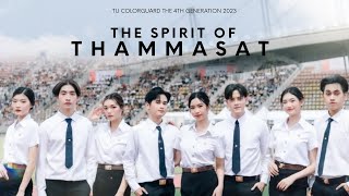 TU COLORGUARD “The Spirit of Thammasat” at งานปฐมนิเทศนักศึกษาใหม่ ประจำปีการศึกษา 2566