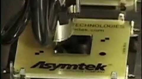 Nordson ASYMTEK: CSP edge-bond with the DispenseJet DJ-9000