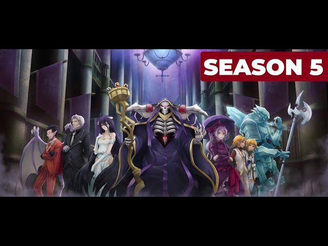 OVERLORD 5 TEMPORADA? - DATA DE LANÇAMENTO 5 SEASON (2023) {PREVISÃO} 