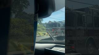 Providence Fire Department Engine 12 Responding