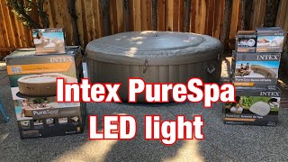 INTEX PURESPA LED LIGHT ADD ON FOR INTEX INFLATABLE HOT TUBS screenshot 1