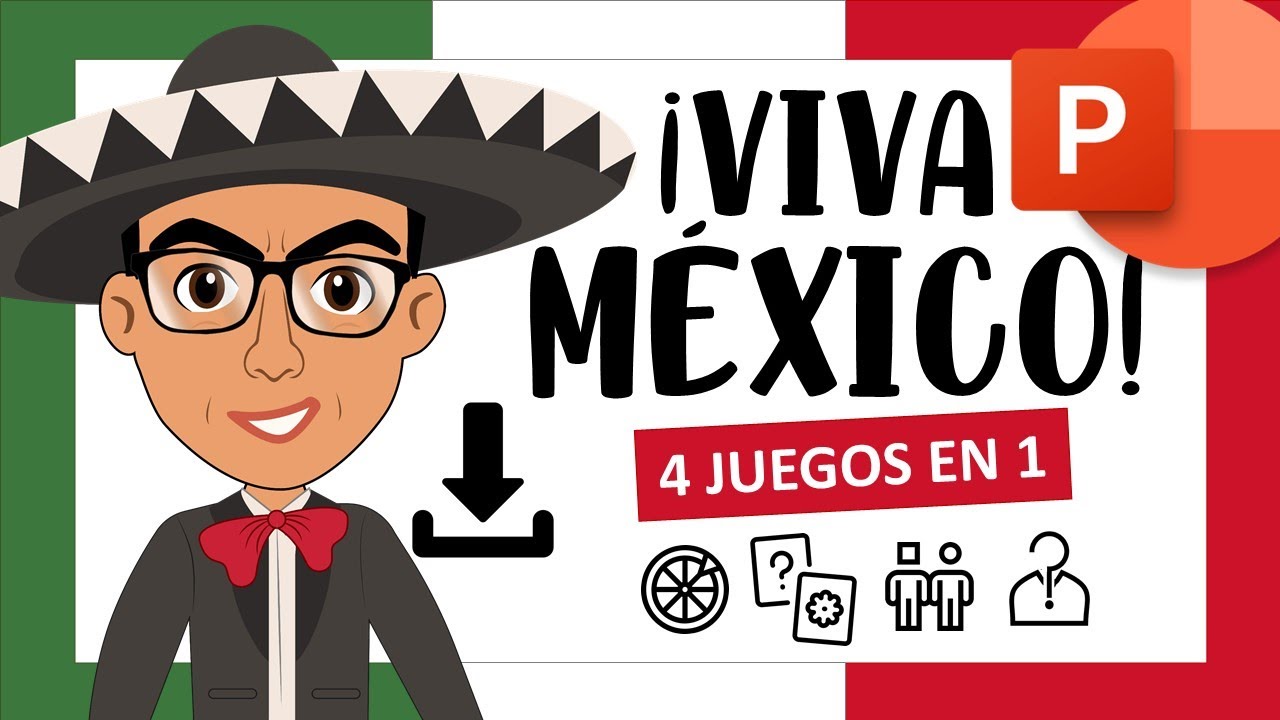 🎮 JUEGOS DE LA INDEPENDENCIA DE MÉXICO EN POWERPOINT | 4 EN 1 - YouTube