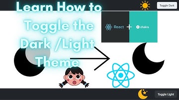 Simple Dark Mode Toggle in React 😏 | React Toggle Dark Mode | Chakra UI Dark Mode | Dark Mode Toggle