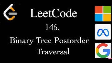 145. Binary Tree Postorder Traversal | Leetcode | Daily Problem | #leetcode #leetcodejava