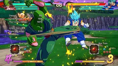 DBFZ Piccolo Midscreen Sparkless ToD 4.5 Bars