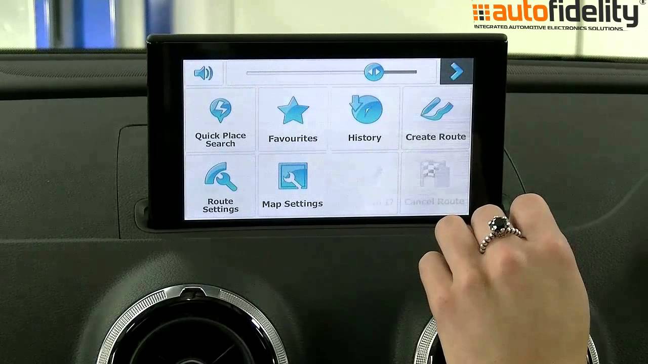 Android Audi A3 GPS Navigation - Sofimep
