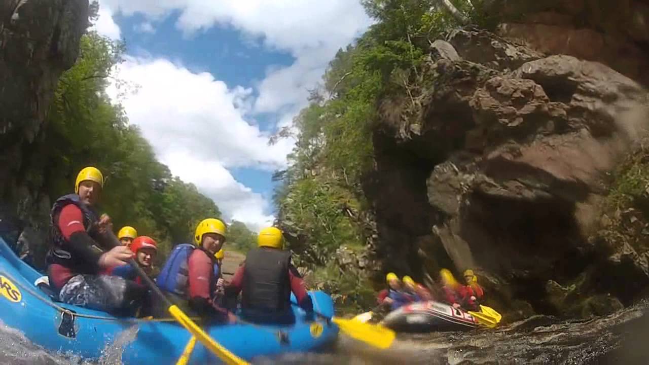 River Rafting Fail White water rafting fail - falling out - YouTube