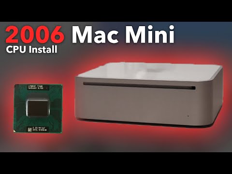 install ssd in mac mini 2007