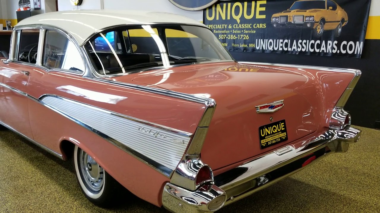 1957 Chevrolet Bel Air 2 Door 1 Family Owned For Sale Youtube