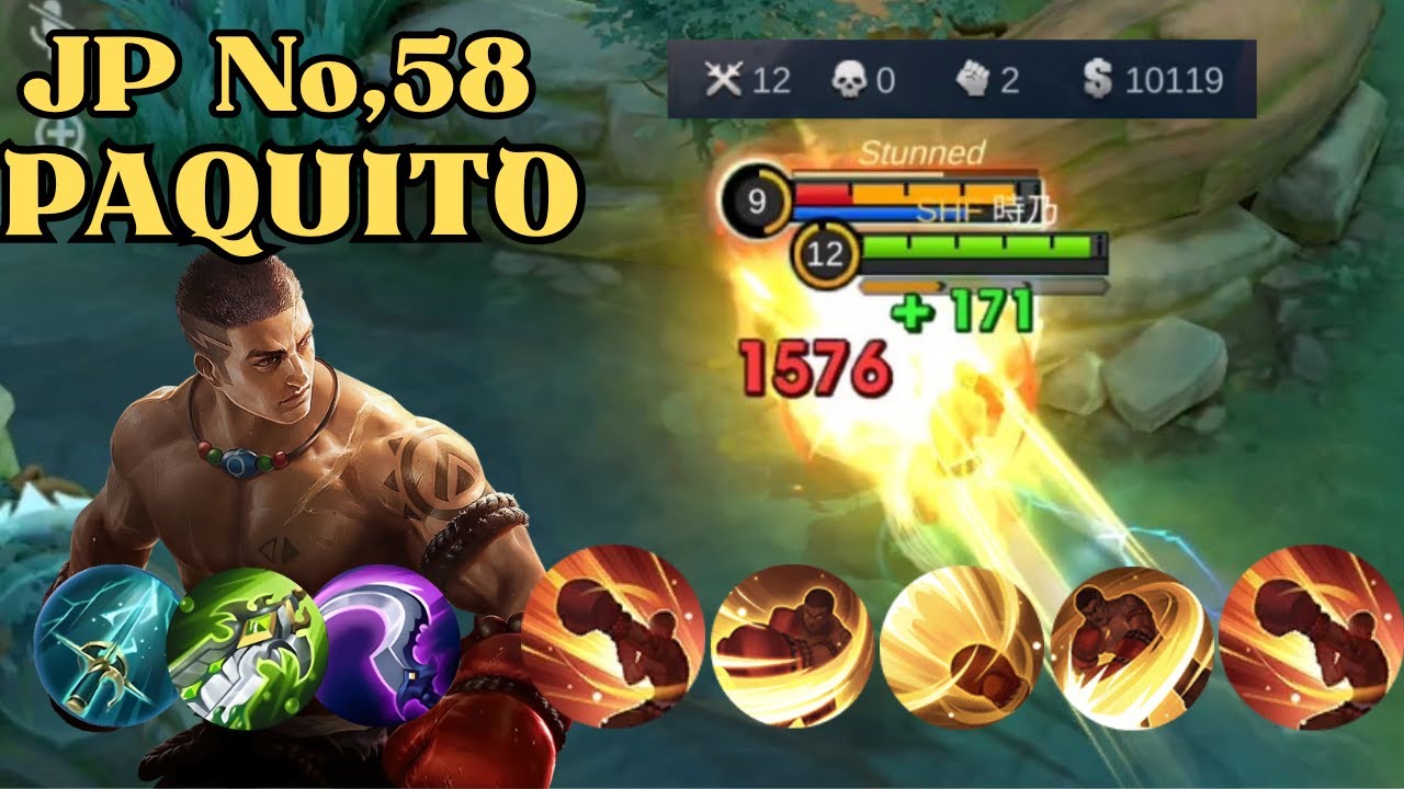 1 Sec DELETE💀 Paquito 1 shot build gameplay!! - Japan No.58 Paquito