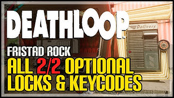 Fristad Rock All Locks And Codes Locations Deathloop