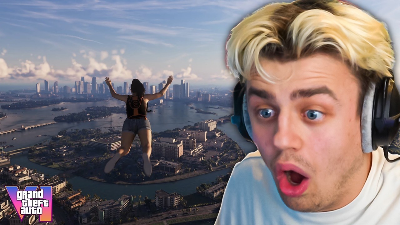Ich reagiere auf das erste GTA 6 GAMEPLAY