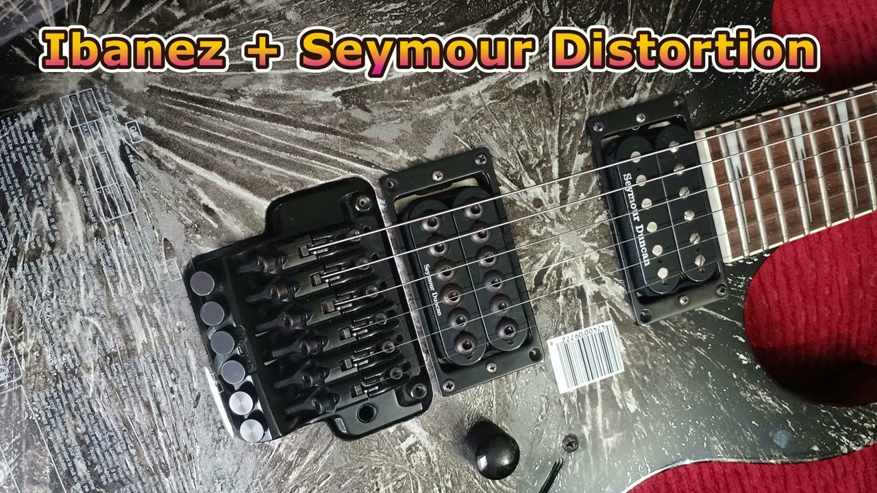IBANEZ + SEYMOUR D INVADER SH8N VS PALOCASTER @GuitarfetishTV#distortion #guitar #seymourduncan