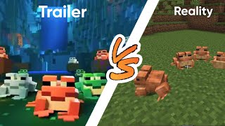 Minecraft Trailer vs Reality |