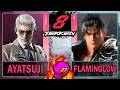 Tekken 8 Ayatsuji (VICTOR) VS Flaminglow (JIN)🥊 鉄拳8🥊4K 60ᶠᵖˢ🥊T8🥊TK8 #tekken