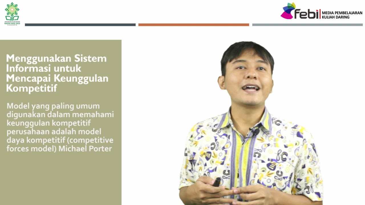 Sistem Informasi, Organisasi, dan Strategi | Samsul Rosadi, M.Si.