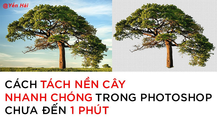 Hướng dẫn tách hình ra khỏi nền bằng photoshop	Informational, Transactional năm 2024