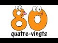 ♫ FRENCH Numbers 1-100 ♫ Big Numbers Song ♫ Compter jusqu'à 100 ♫ Comptine des Chiffres ♫