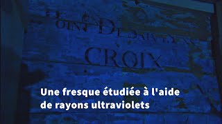 Une Fresque Étudiée À Laide De Rayons Ultraviolets