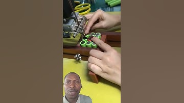 Comment assembler les Batteries Lithium-ION avant la soudure à Point #diy #powersaving #satisfying