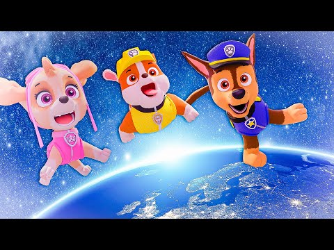 PAW PATROL CAUGHT In SPACE BATTLE IN SPACE WITH MONSTERS In Garry's Mod! - PAW PATROL CAUGHT In SPACE BATTLE IN SPACE WITH MONSTERS In Garry's Mod!