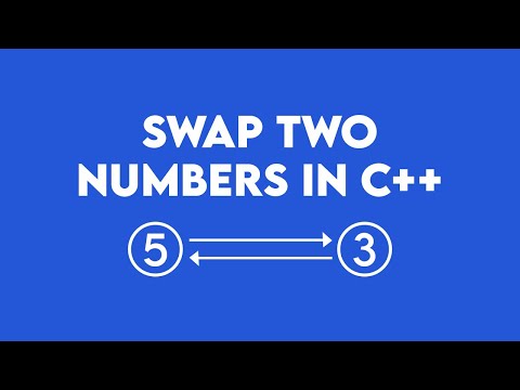Swap Two Numbers in c++ | Swap Two Numbers using Third variable in c++