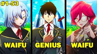 [1-53] Genius Dark Swordsman Returns In Magic Academy! | Manhwa Recap
