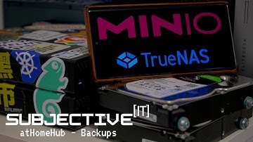 Self-hosting with Kubernetes - atHomeHub - Backups