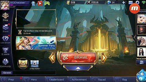 Test aps mobizen video capture while im playing mobile legends!!